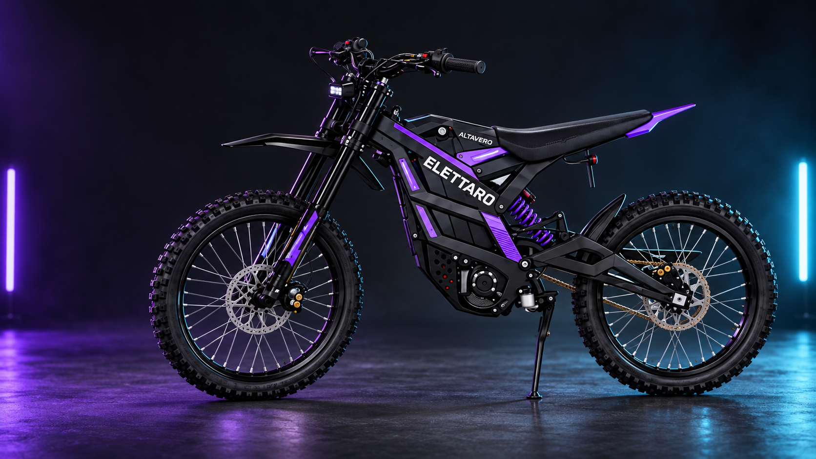 ELETTARO ALTAVERO electric dirt bike in Ultraviolet